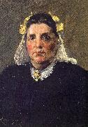 Chase, William Merritt Woman of Holland Sweden oil painting artist